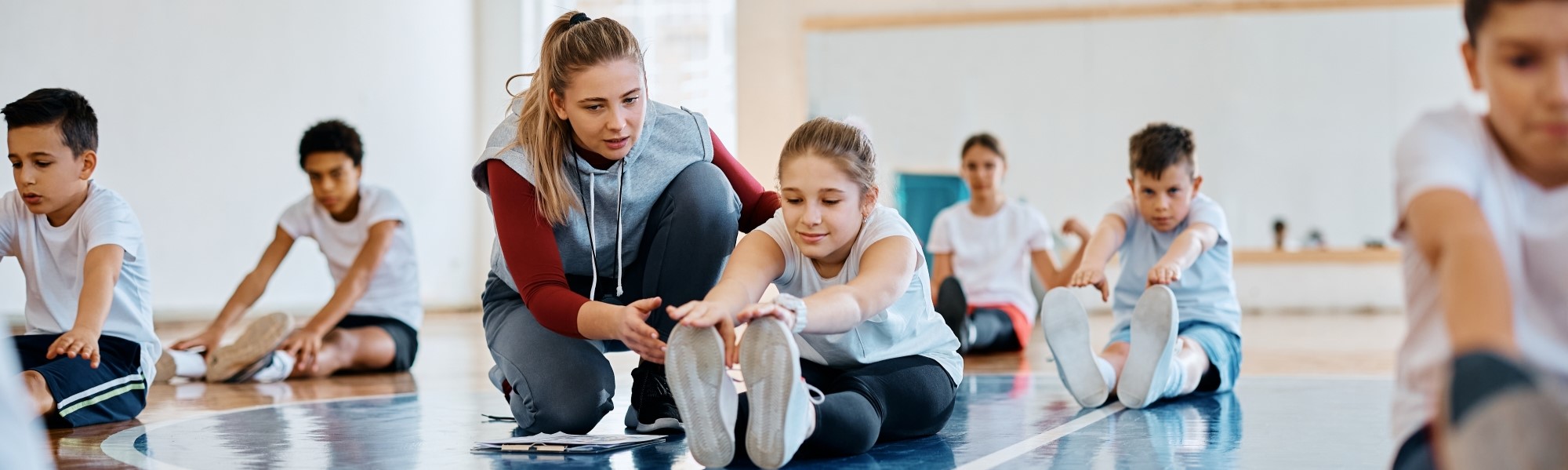 a gym class